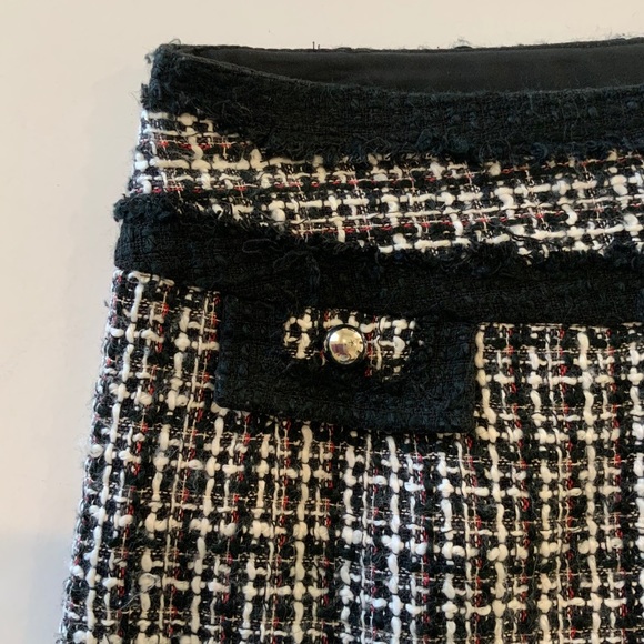 WHBM tweed skirt Size 0 - Picture 3 of 13